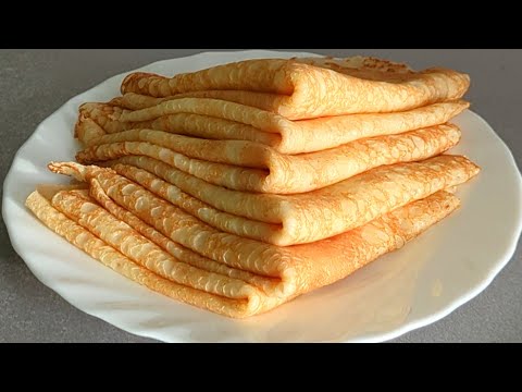 How to Make Perfect Thin Pancakes | Easy Crepes Recipe