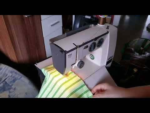 Test Nähmaschine  Elna Lotus sp, швейная машина Elna Lotus sp, sewing machine