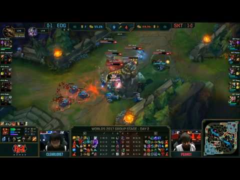 SON ROBOTS! - SKT vs EDG - MUNDIAL 2017 [IBAI CASTEA]