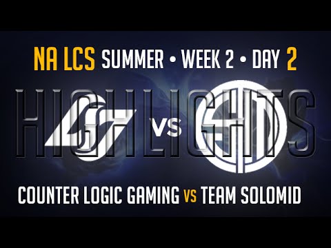 CLG vs TSM HIGHLIGHTS | Week 2 NA LCS Summer Split 2015 S5 | Counter Logic Gaming vs Team Solomid W2