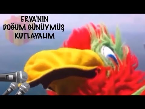 İyi ki Doğdun ERVA :) 2.VERSİYON Komik Doğum günü Mesajı, DOĞUM GÜNÜ VİDEOSU Made in Turkey :) 🎂
