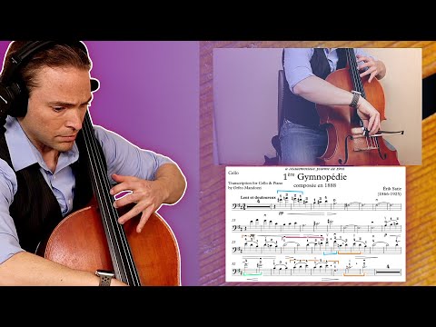 Erik Satie GYMNOPÉDIE N°1 Violoncelle et Piano