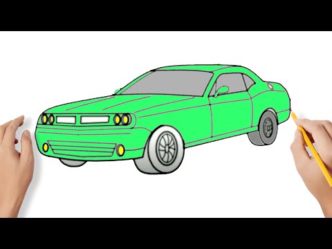 Sports Car Drawing Tutorials