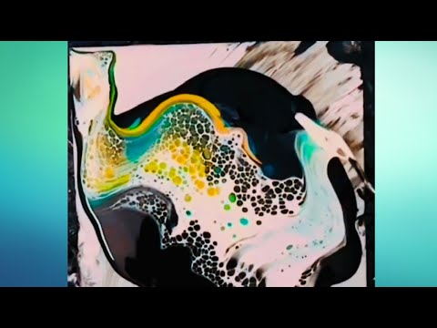 My Absolute Favorite Colors In This Swipe Technique! ~ Acrylic Pouring Tutorial