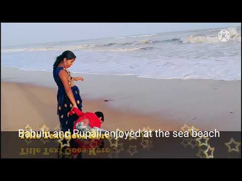Babulu and Rupali enjoying at sea beach ⛱️⛱️⛱️⛱️🏖️🏖️🏖️🏖️