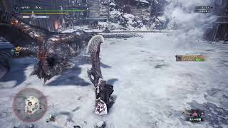 ［MHWI]嵐の棺周回　大剣ハメ
