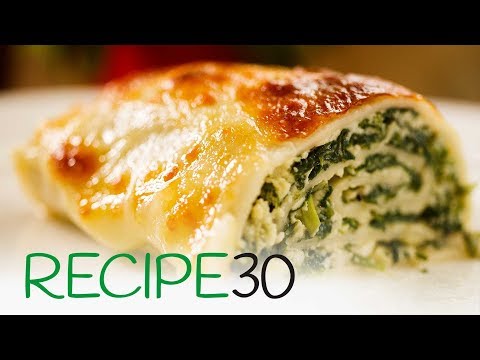 Learn Cheesy Lasagne Spinach Basil Rolls - Mind Luster