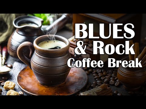 Coffee Blues & Rock - Slow Blues played on Piano and Electric Guitar