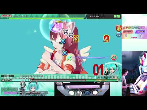 | ARCADE CABINET| Interviewer | Project DIVA Arcade Future Tone | EXTREME PERFECT |