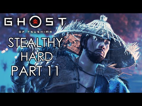 GHOST OF TSUSHIMA Stealthy Hard Gameplay Walkthrough Part 11 – BREACHING CASTLE KANEDA