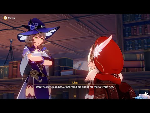 When Mommy Lisa is being the best auntie for Klee | Genshin Impact