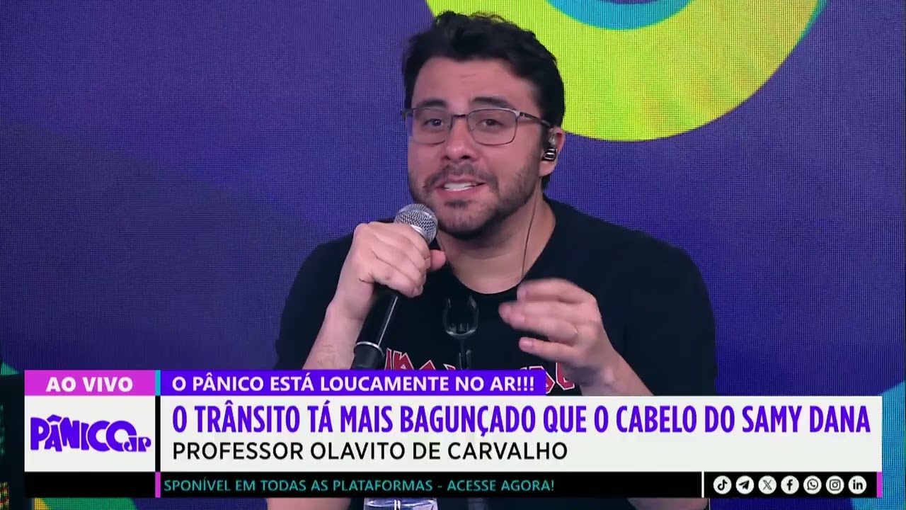 TRÂNSITO TÁ IMPOSSÍVEL EM SP! OLAVO DE CARVALHO DETONA COMUNISTAS, MOTORISTAS E EIKE BATISTAS