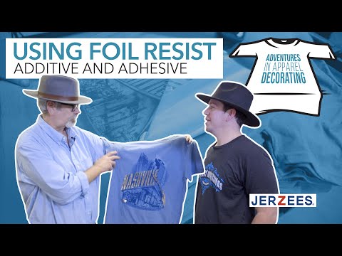 S2E1: Using Foil Resist Additive & Adhesive | Adventures In Apparel Decorating