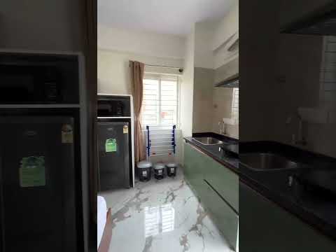 Video thumbnail for A603: Fully Furnished Studio Flat for rent in Whitefield | Kots Soir