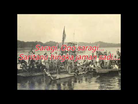 LAGU DAYAK MA'ANYAN - SARAGI (Lirik)