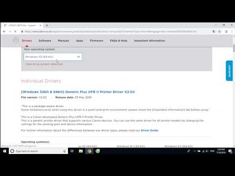 Cách cài driver máy in đúng cách - Canon LBP212dw