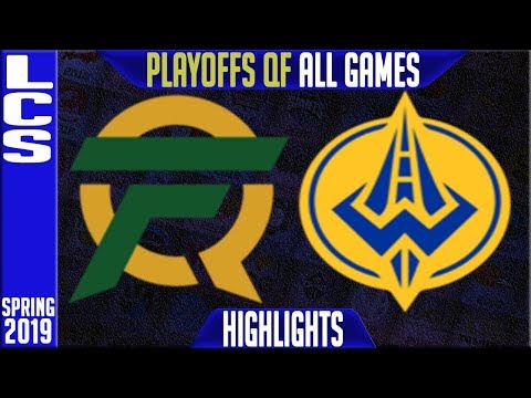 FLY vs GGS Highlights ALL GAMES | LCS Playoffs Quarterfinals Spring 2019 FlyQuest v Golden Guardians