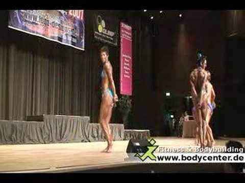 Bayerische Meisterschaft Bodybuilding 2007 - Posedown Damen