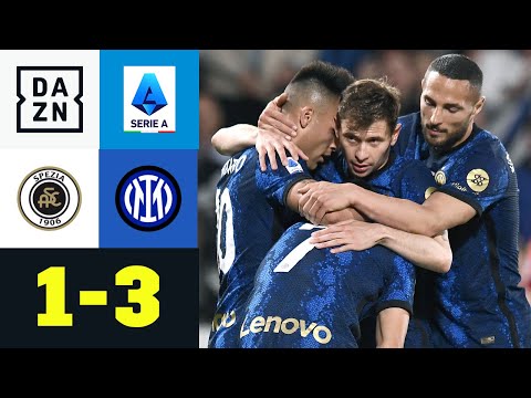 Inter schielt weiter Richtung Meisterschaft: Spezia – Inter 1:3 | Serie A | DAZN