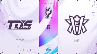 LFL Division2 Spring Split 2023 - W7D1 - TDS vs KE