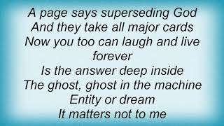 B L A Z E - Ghost In The Machine Lyrics