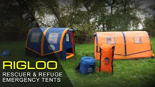 RIGLOO RESCUER & REFUGE NOTFALL ZELTE - GAFFER HASSEN DIESEN TRICK