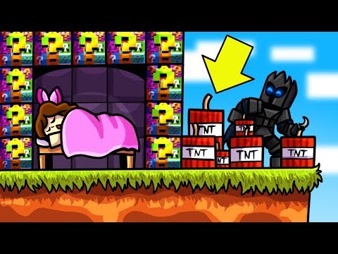 Minecraft: EXPLOSIVE BLOCKCEPTION LUCKY BLOCK BEDWARS! - Modded Mini-Game