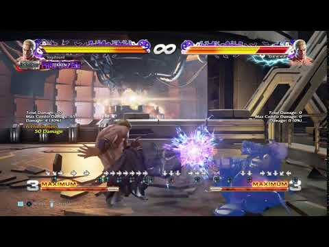 Geese'u Tekken 7 practice d/f+2 CH