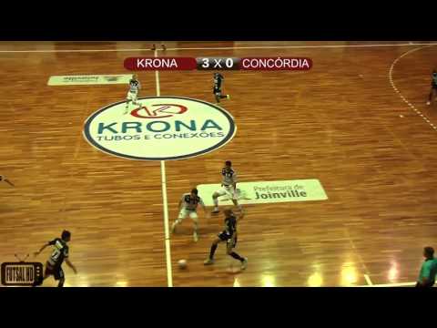 SEMIFINAL | Gols Joinville X Concórdia | Jogo de Volta | Campeonato Catarinense de Futsal 2015