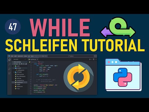 Python programmieren lernen: Die While-Schleife einfach erklärt für Anfänger! (Deutsch)