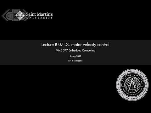 B.07 DC motor velocity control