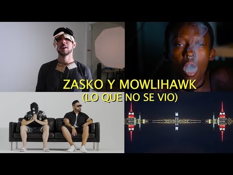 ZASKO MASTER y MOWLIHAWK (LO QUE NO SE VIO) del videoclip JET LAG