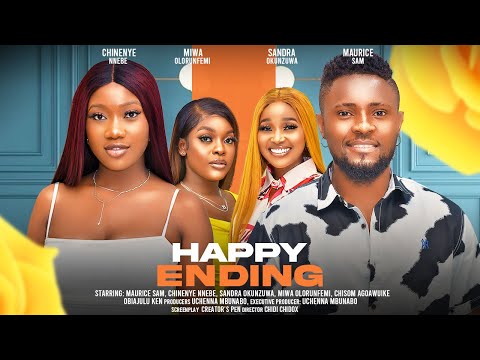HAPPY ENDING - MAURICE SAM, CHINENYE NNEBE, SANDRA OKUNZUWA, MIWA latest 2024 nigerian movie