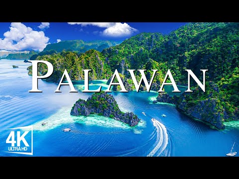 Palawan 4K Nature Relaxation Film - Meditation Relaxing Music - Amazing Nature