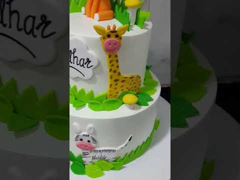 new design animals cake #short #youtubeshorts