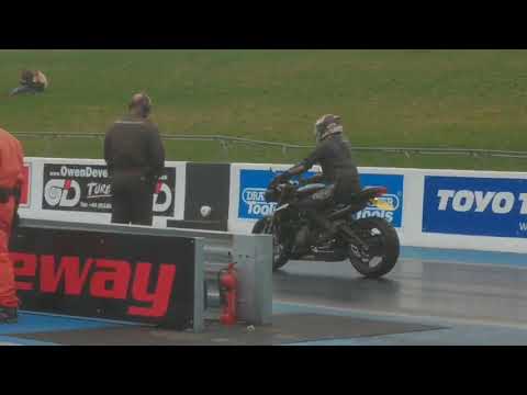 Triumph Street Triple at Santa Pod 06/04/2019