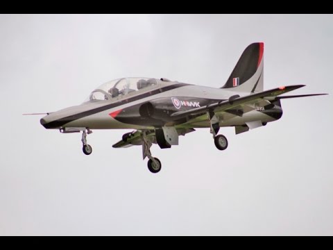 GIANT 1/3.5 SCALE RC BAE HAWK 100 TOMAHAWK KINGTECH 210 PAUL SMITH BEST PILOT WINGS & WHEELS - 2016