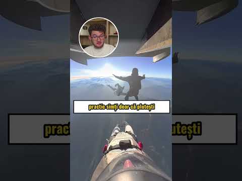 Ce simti cand sari cu parasuta (Alex Hada Reacts) #shorts