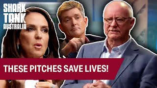 TOP 3 Pitches That Save Lives 🏥 | Shark Tank Australia