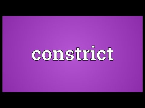 Constrict Meaning