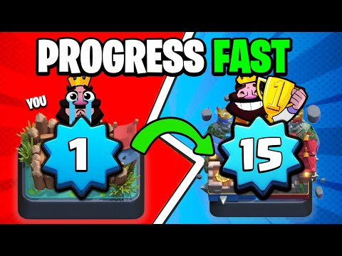 How to ACTUALLY Progress Fast in Clash Royale (No P2W)