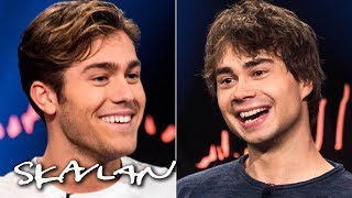 Eurovision's Rybak and Ingrosso do talk show interview together | English sub. | SVT/NRK/Skavlan