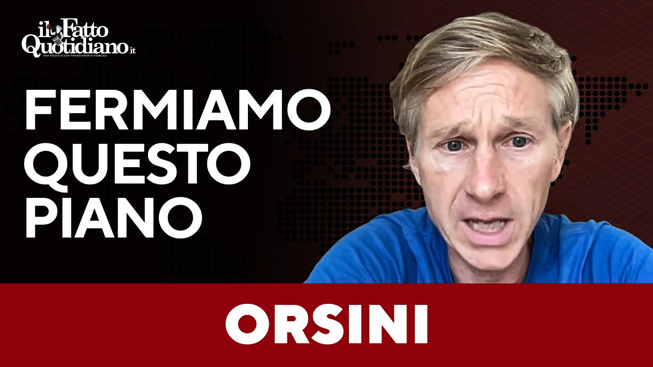 Orsini: “Sono favorevole al riarmo, ma solo dopo aver ricostruito i rapporti con la Russia”