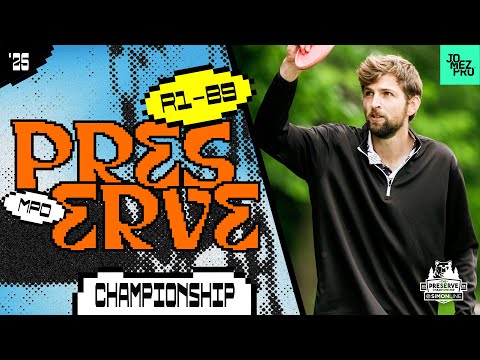 2025 Preserve Championship | MPO R1B9 | Barela, Lizotte, Wysocki, Marwede | Jomez Disc Golf
