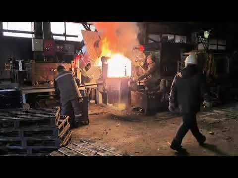 Индукционная плавильная печка JUNKER-HUAXIN 500кг