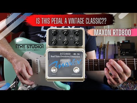 RTD800 Real Tube Overdrive/Distortion by Maxon | RockBoard