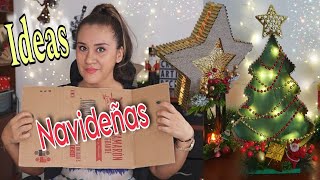 TRANSFORM Simple CARDBOARD ♻️ into UNIQUE, ELEGANT and ORIGINAL CHRISTMAS DECORATIONS 🎄Without sp...