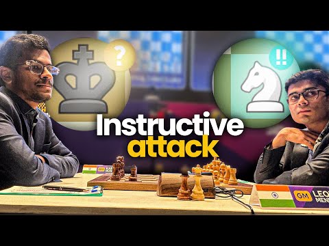 A ruthless attack on the King | Leon Mendonca vs Karthikeyan Murali | Chennai Grand Masters