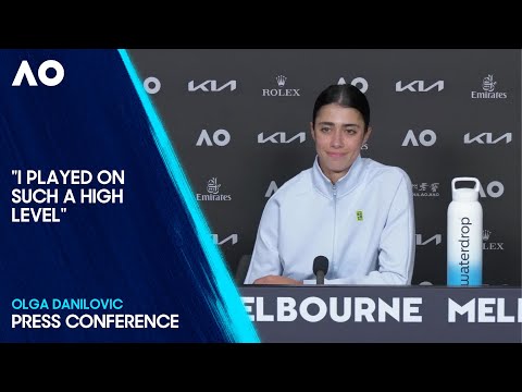 Olga Danilovic Press Conference | Australian Open 2025 Third Round