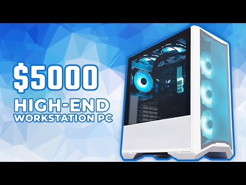 $5000 High-End PC Build - Time Lapse